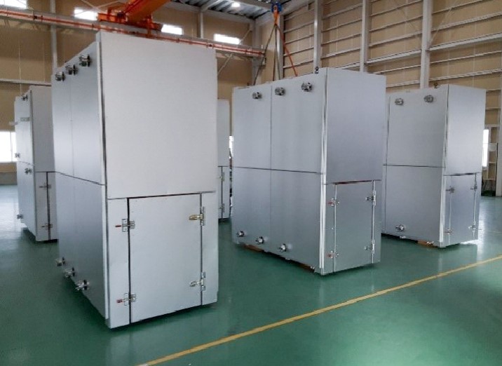 熱風と遠赤外線の相乗効果